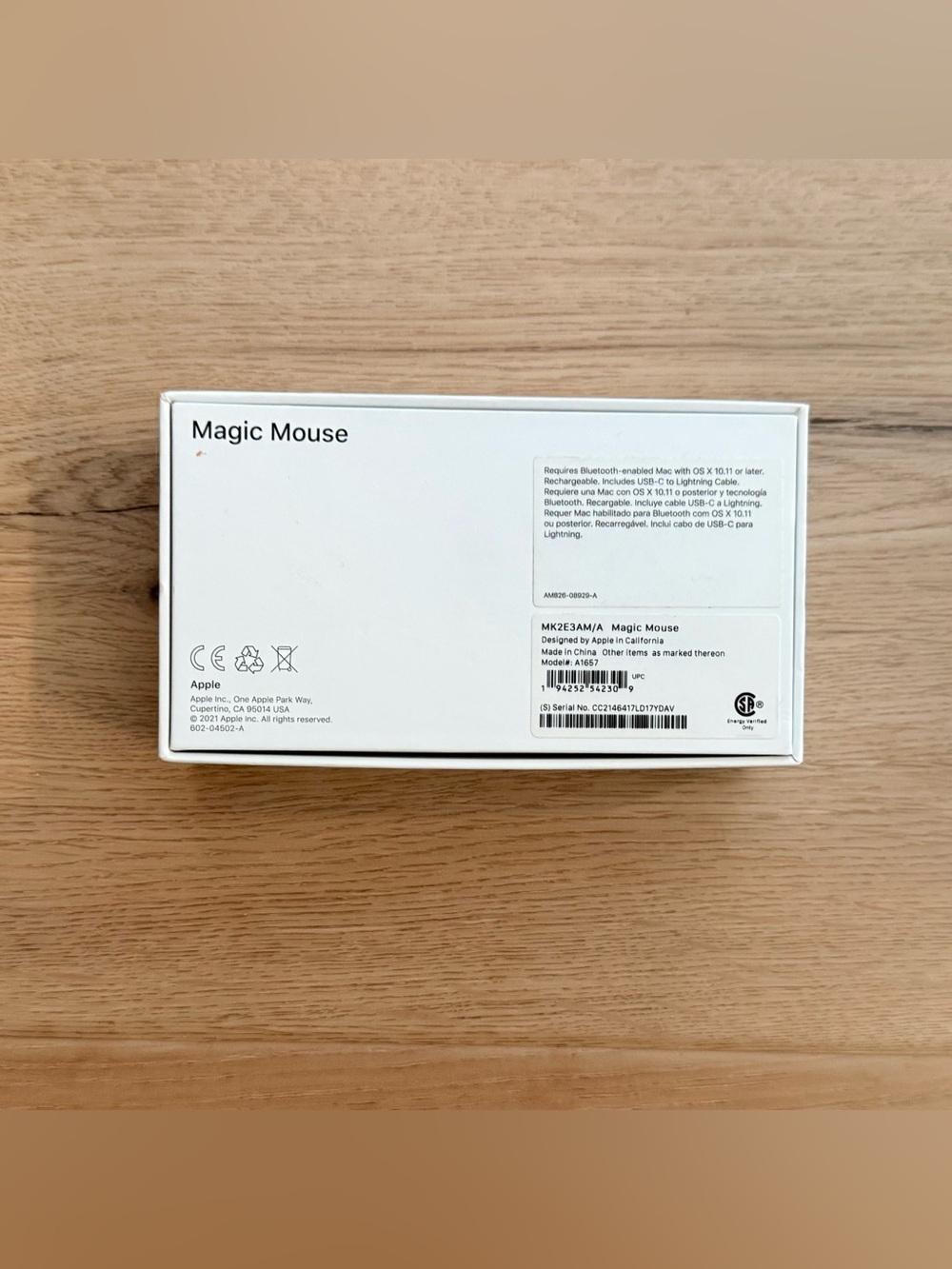 NWT Apple Magic Mouse - Picture 2 of 8
